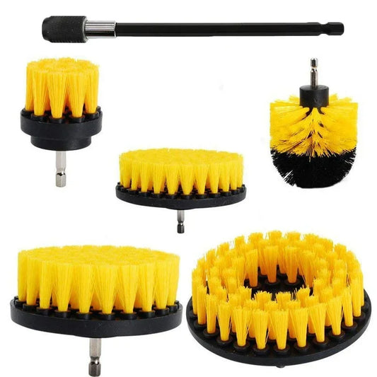 2/3.5/4/5'' Drill Brush Electric Scrubber Brush for Cleaning Bathroom Bathtub Cleaning Brush Scrub Drill Cleaning Tools