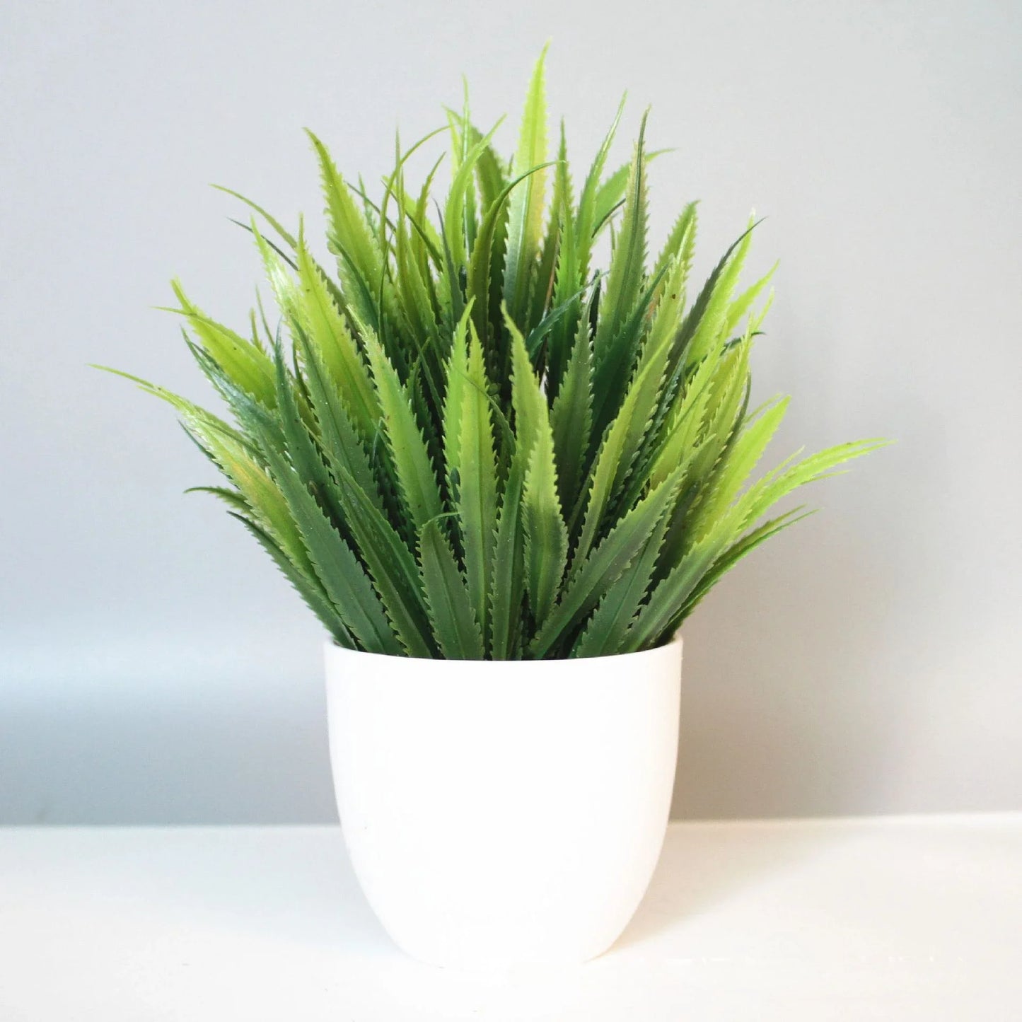 Mini Artificial Desk Plant (Faux Bonsai Decor)