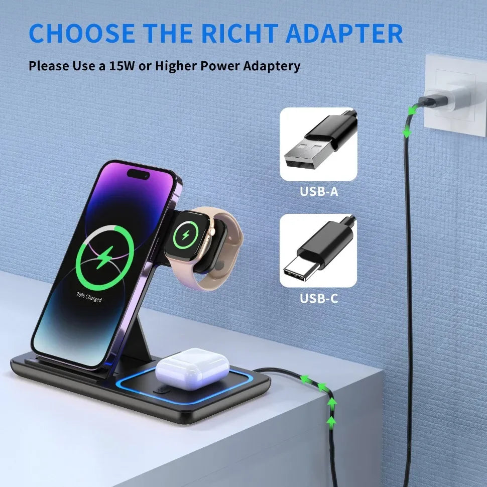 3-in-1 Charge Dock