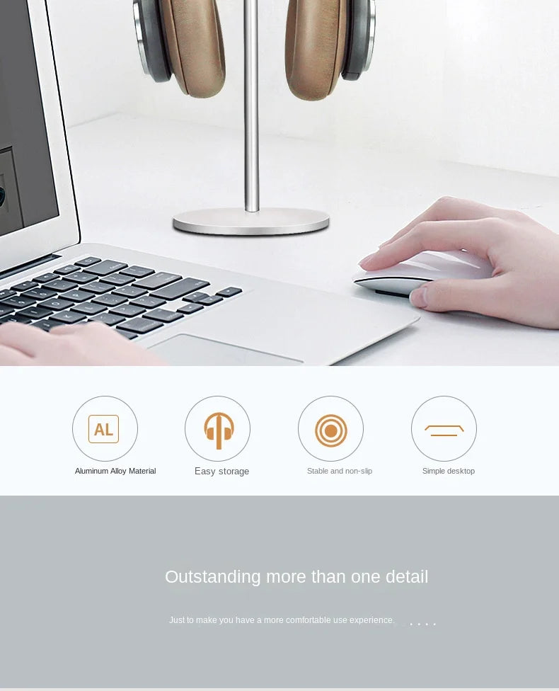 Aluminum Headphone Stand