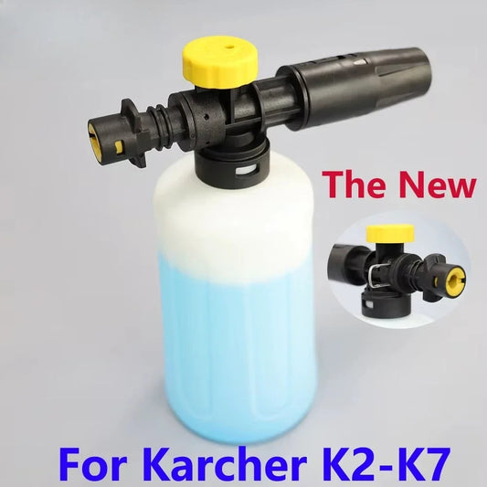Adjustable Foam Cannon for Karcher K2 K3 K4 K5 K6 K7 Pressure Washer Snow Lance Kit Car Wash Gun - Durable Cleaning Accessory