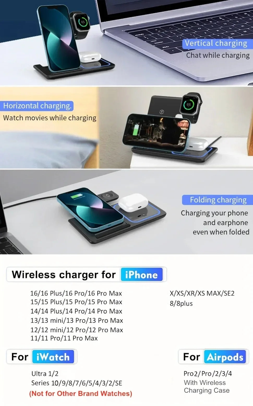 3-in-1 Charge Dock